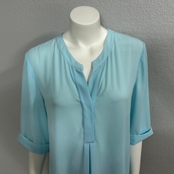 Chico’s Light Blue Tunic - Picture 3 of 8